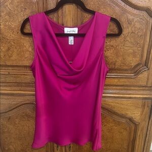 Joseph Ribkoff Fuchsia Sleeveless Blouse